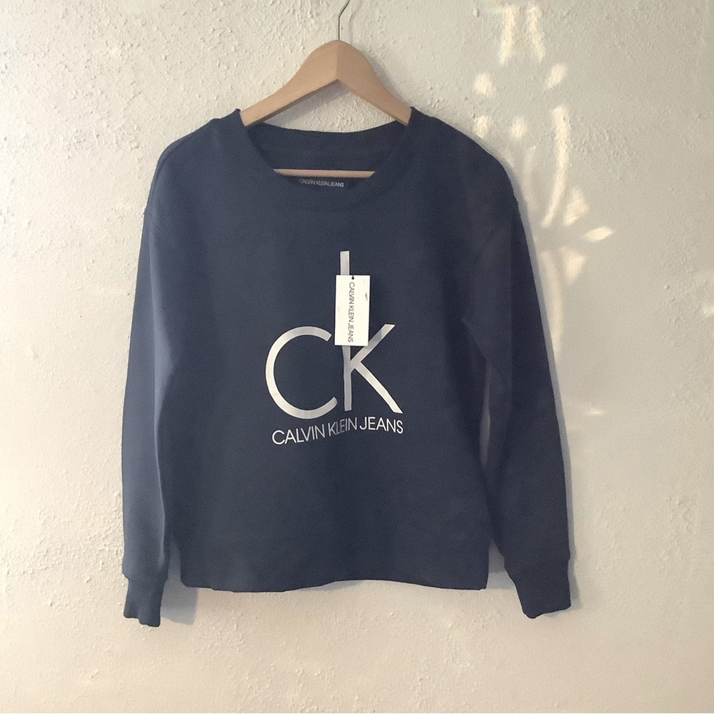 Calvin Klein Jeans CK crew neck sweat shirt. New with tags.